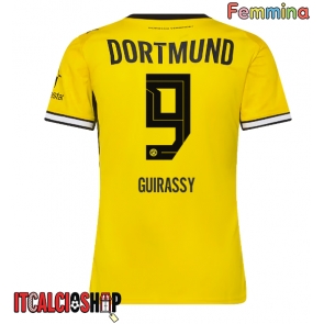 Borussia Dortmund Serhou Guirassy #9 Prima Maglia Femmina 2026-27 Manica Corta